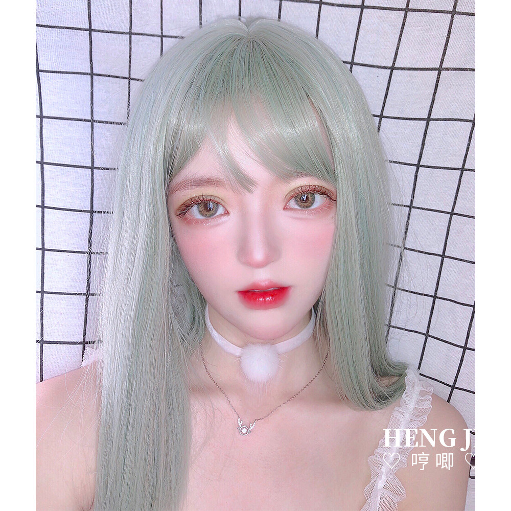 假发女中长发lolita锁骨发彩色短发圆脸修脸网红软妹假毛◊豆灰在类目 美发护发/假发, 假发, 整顶假发中 - 来自Buy2taobao.com提供专业的淘宝代购服务