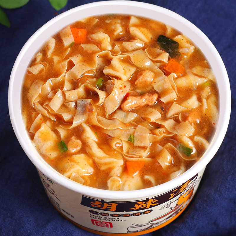 嗨吃家胡辣汤12桶整箱河南特产速食汤方便早餐粥免煮冲泡味曾汤