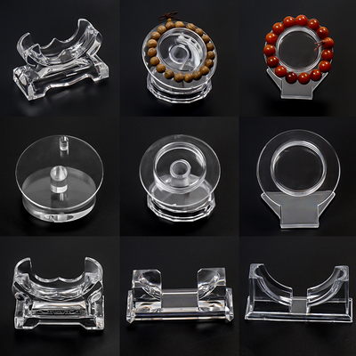 透明亚克力翡翠手镯架展示架玉镯手串架子底座镯子手链摆件道具托