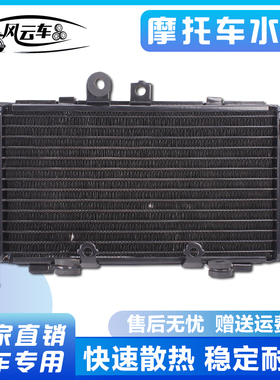 适用本田改装配件 小黄蜂250 hornet 水箱总成 水冷器 发动机散热