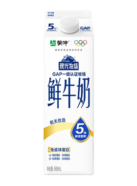 dd每日鲜语鲜牛奶现代牧场960ml生牛乳全脂鲜奶