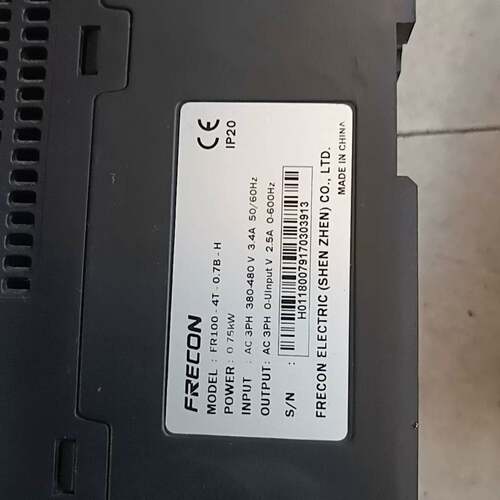 可议价变频器FR100-4T-0.7B-H 有1台