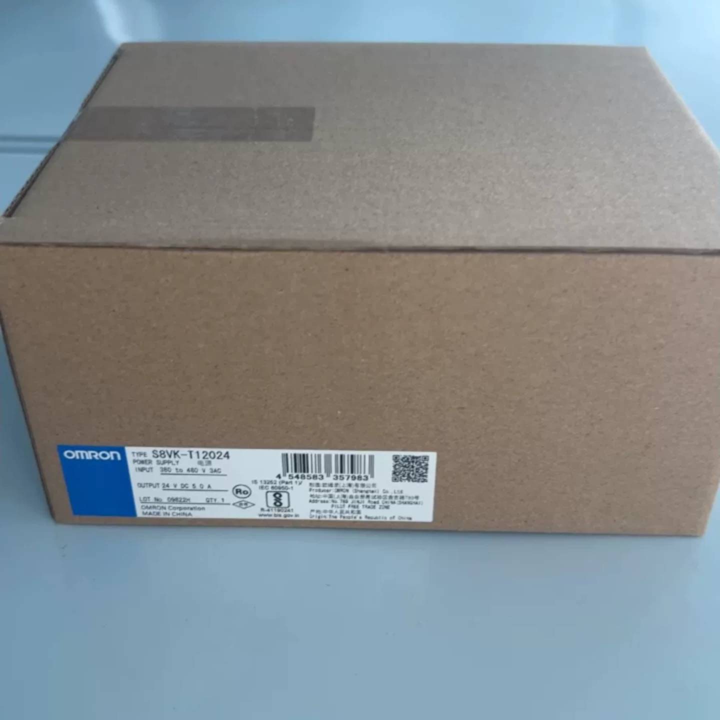 可维修正品欧姆龙电源S8VK-T12024，输入电压24V D议价