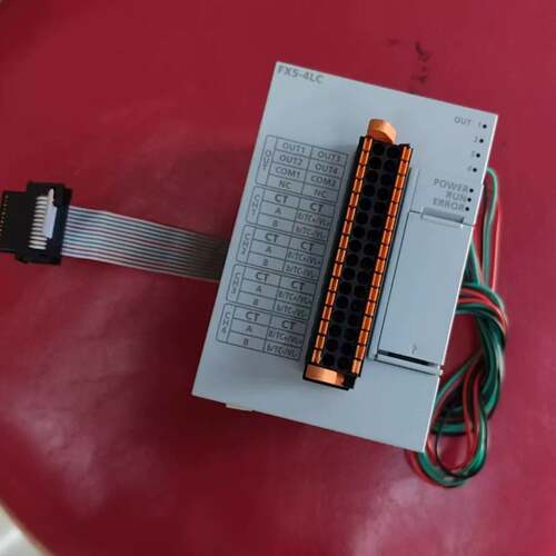可维修FX5-4LC温度控制模块，24VDC供电，20mA，OUT议价