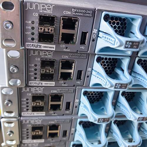 可维修juniper QFX5100-24Q-3AFI 24口40议价