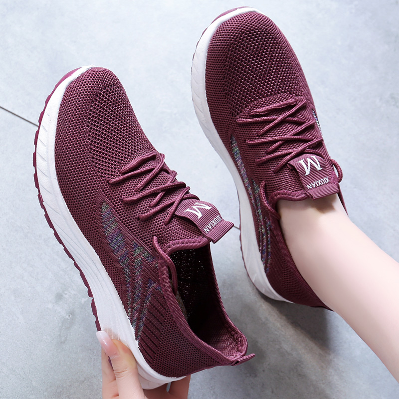 休闲运动鞋女老北京布