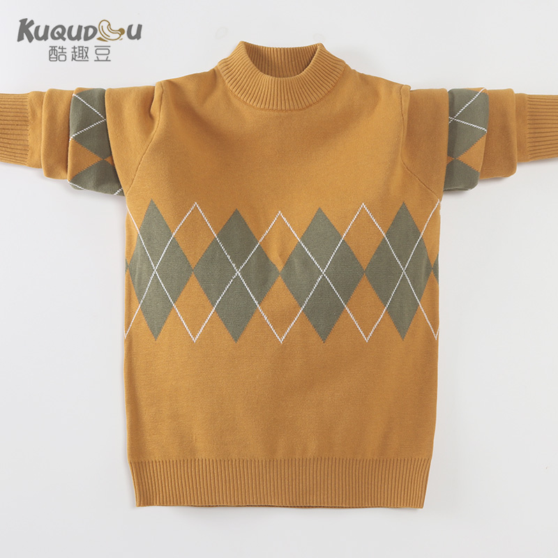 秋冬季全棉中大童大尺码男童