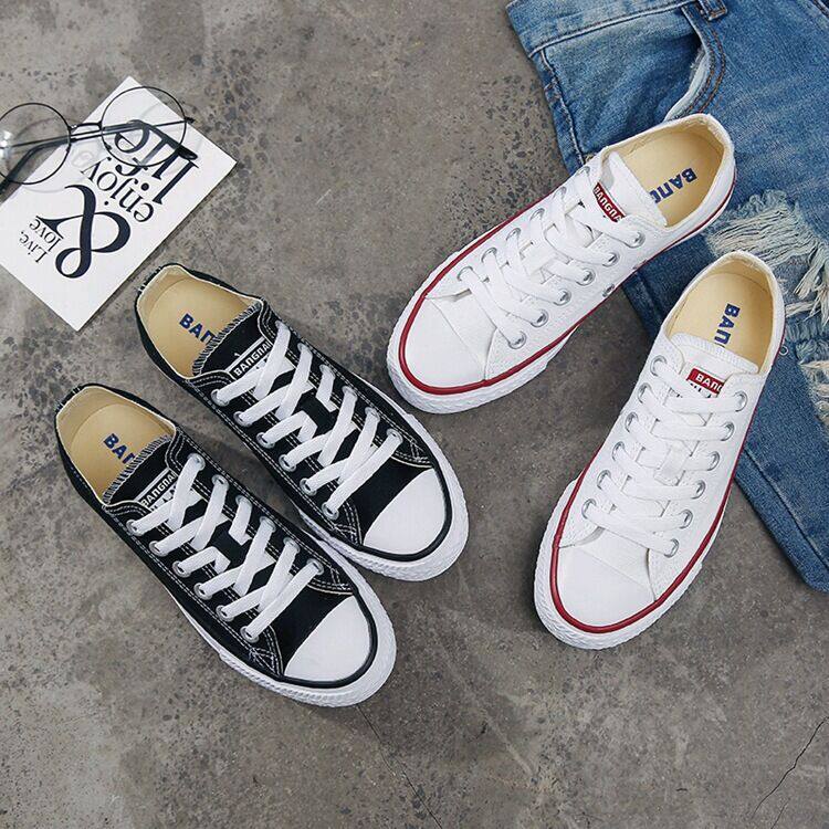 百世康威newstar校园青春帆布鞋