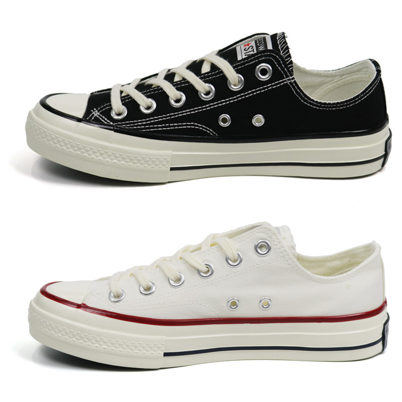 1970s百世康威star标情侣帆布鞋