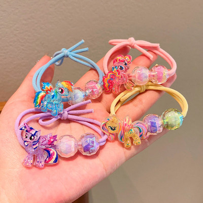 女童高马尾发圈2026新款皮筋头绳