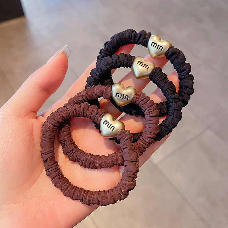 儿童黑色简约小肠圈女孩扎头发宝宝丸子头发圈高弹力女童皮筋绑发,童装/婴儿装/亲子装,发饰,淘宝优惠券,粉丝福利购,淘宝优惠卷