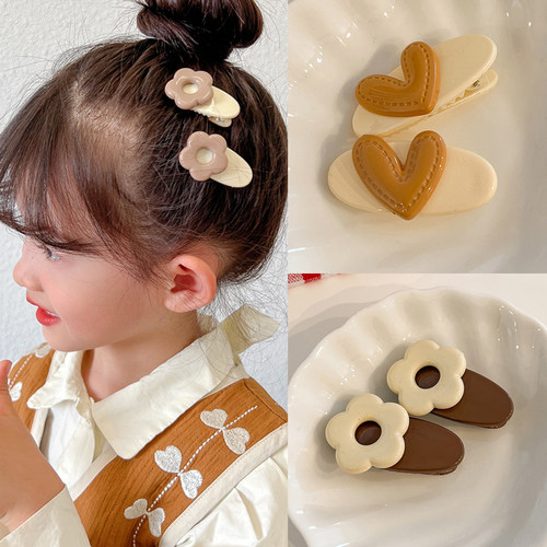 儿童可爱韩版花朵发夹