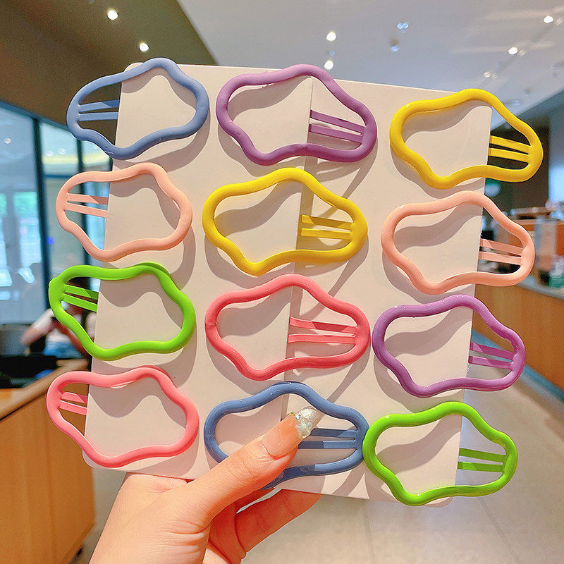 儿童云朵发夹女孩后脑勺刘海碎发BB夹子神器女童2026新款发卡头饰