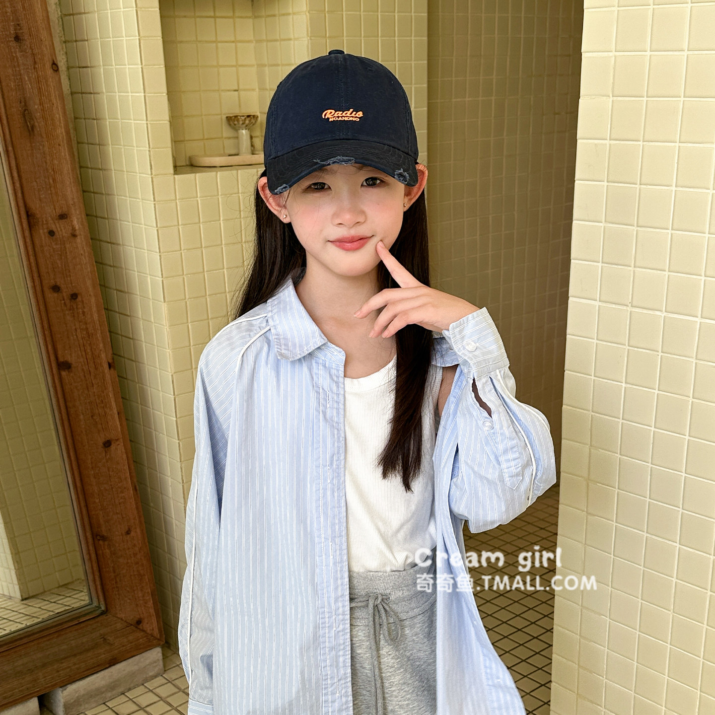 女童棒球帽2026新款儿童鸭舌帽图片