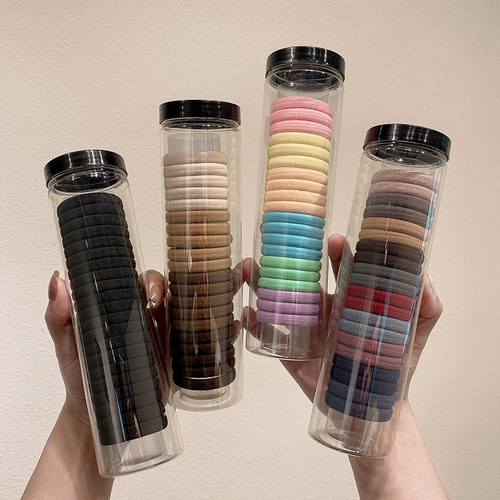 儿童糖果色高弹力扎头绳