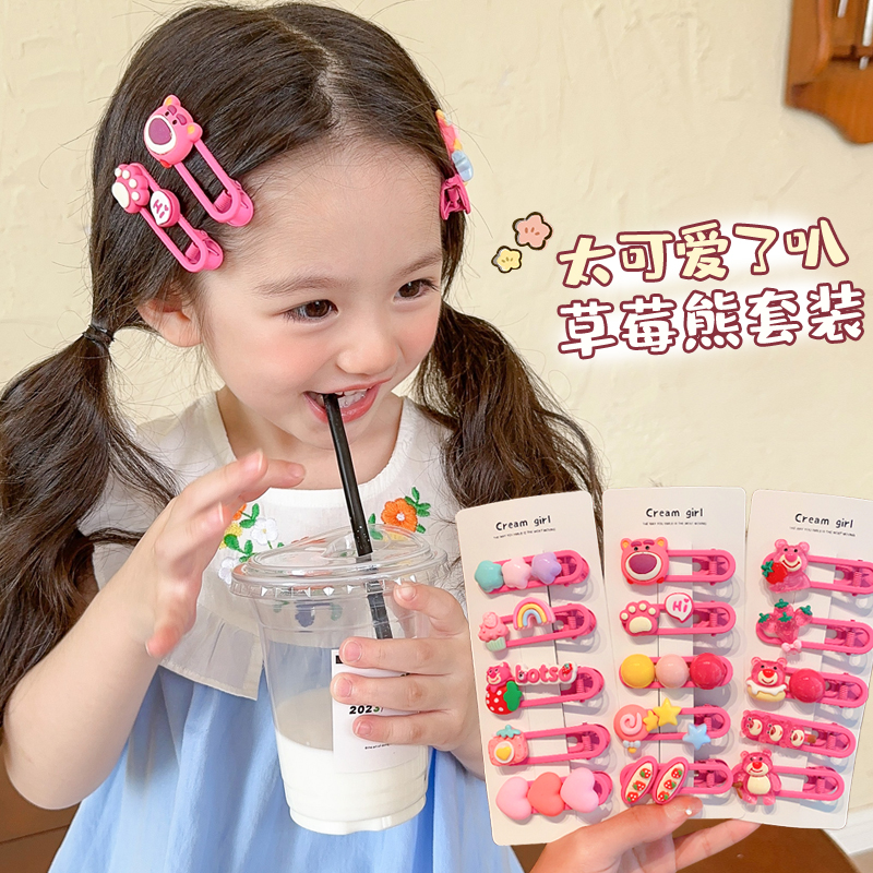 女童发夹发夹侧边夹发卡头饰