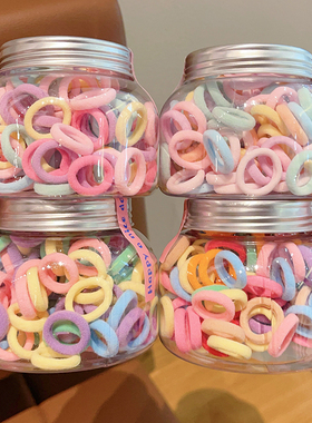 儿童小皮筋女扎头2026新款不伤发宝宝头绳女童发圈橡皮筋耐用发绳