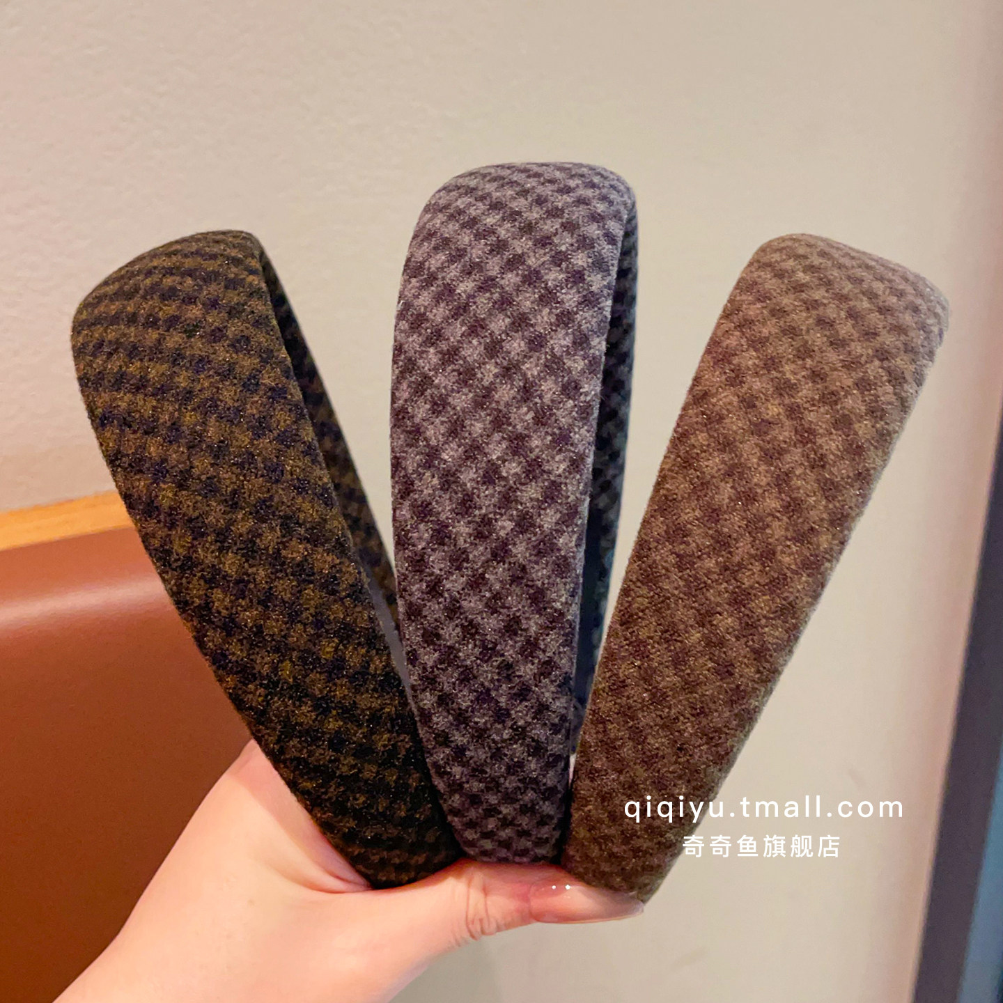 秋冬季宝宝复古格纹发箍女孩发饰女童不伤发压发头箍儿童宽边头饰,童装/婴儿装/亲子装,发饰,淘宝优惠券,粉丝福利购,淘宝优惠卷