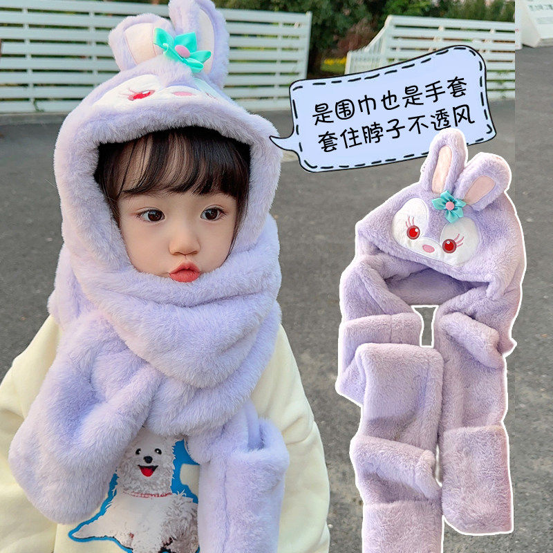 马年新年小马宝莉正版儿童帽子围巾手套三件套秋冬女童宝宝毛绒帽,童装/婴儿装/亲子装,多件套 帽子、围巾、手套等组合,淘宝优惠券,粉丝福利购,淘宝优惠卷