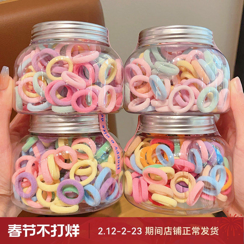 儿童小皮筋女扎头2026新款不伤发宝宝头绳女童发圈橡皮筋耐用发绳
