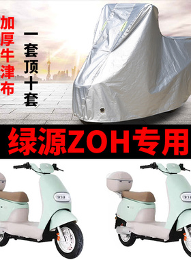 适用绿源ZOH电动车车衣TDT23079Z防雨防晒防雪加厚遮阳防尘车罩套