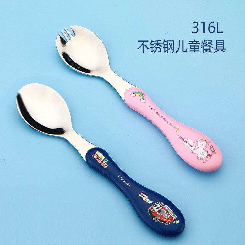诺贝迪勺筷316不锈钢防烫送盒图片