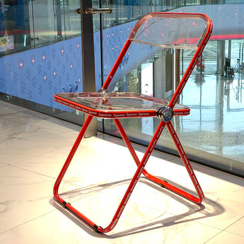 时尚网红服装店拍照ins透明椅子