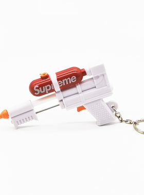 Supreme水枪小号钥匙扣圈呲喷水迷你儿童玩具联名潮牌玩具抖音ins