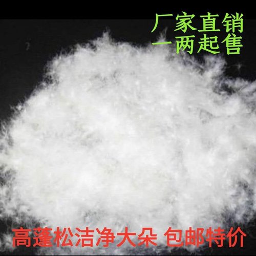 散装精洗无菌90白鸭绒保健羽绒服