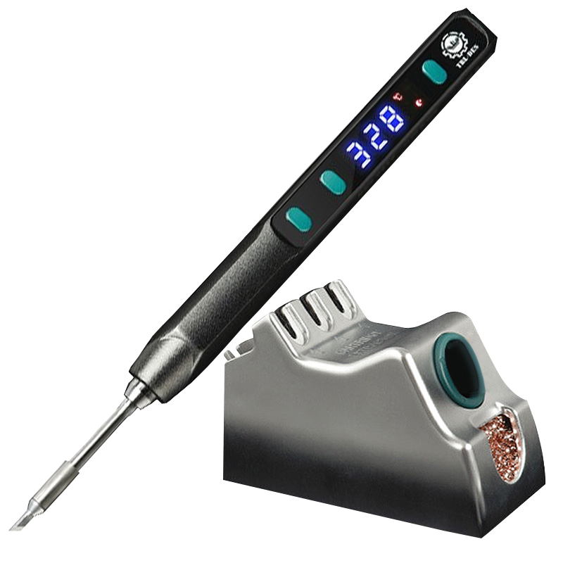 DES德士智能小型电焊台便携式5V9V12V USB数显可调恒温精密电烙铁