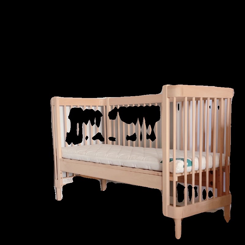 新款榉木实木拼接床婴儿儿童高护栏环保0漆可调节高Y度新生儿宝宝