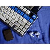 日当午蓝警主题原厂高度PBT五面热升华键帽机械键盘客制化大全套