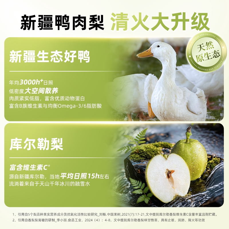 【优选】汪爸爸鲜肉低温烘焙全价/鸭肉梨狗粮