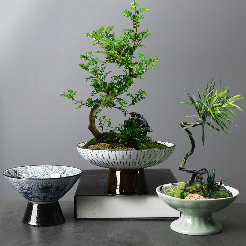 高脚插花器花道剑山插花底座中式禅意器皿日式简约花器摆件花盘,鲜花速递/花卉仿真/绿植园艺,花盆,淘宝优惠券,粉丝福利购,淘宝优惠卷