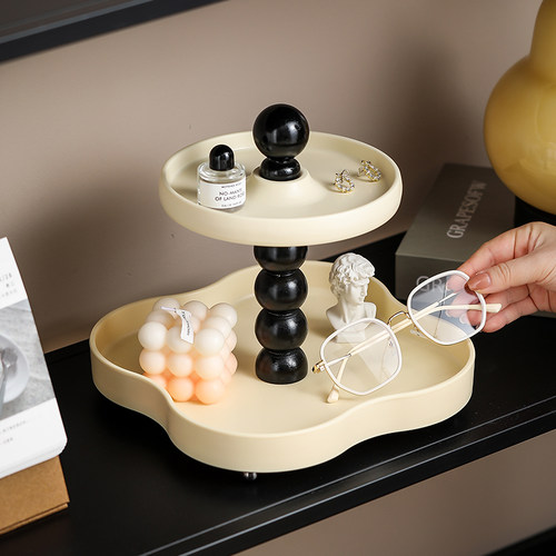 简装玄关收纳摆件高密度树脂