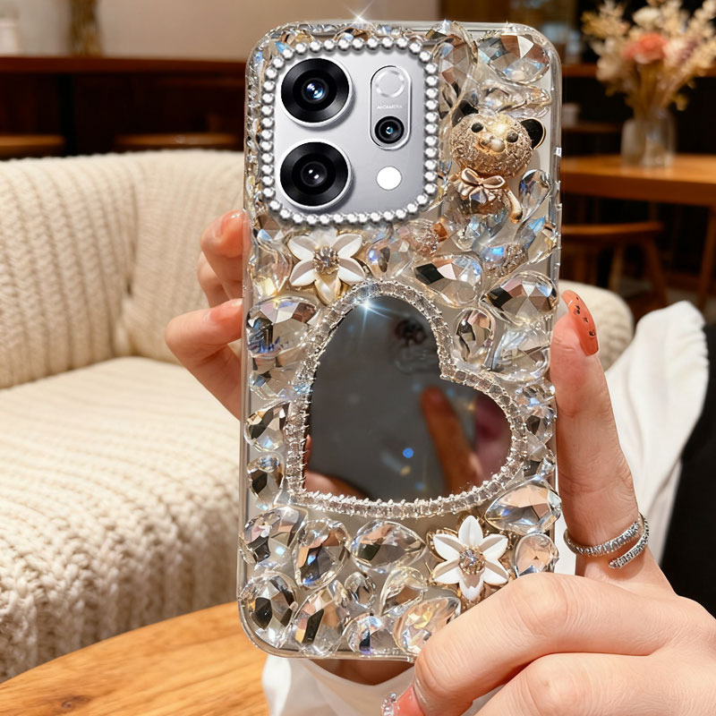 高端奢华镶钻手机壳，不掉钻，不发黄