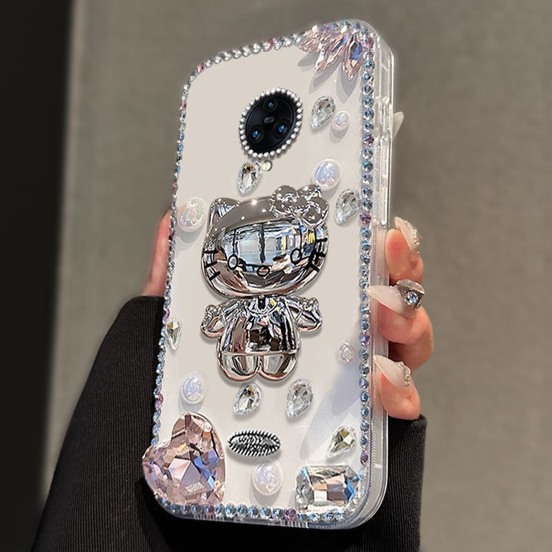 高端奢华镶钻手机壳，不掉钻，不发黄