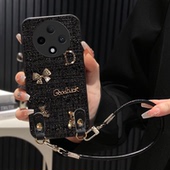 5G手机壳保暖A58X 2026年A53高级感8S 新款 2026秋冬布艺适用OPPOA3 K9s保护套A2m女款 A1冬天K10x针织K9外壳6