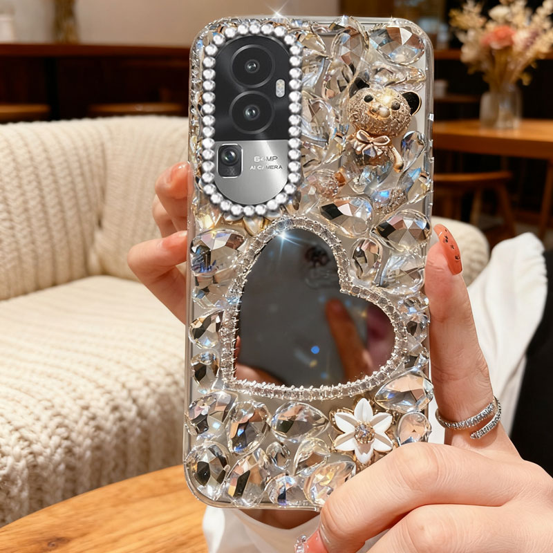 高端奢华镶钻手机壳，不掉钻，不发黄