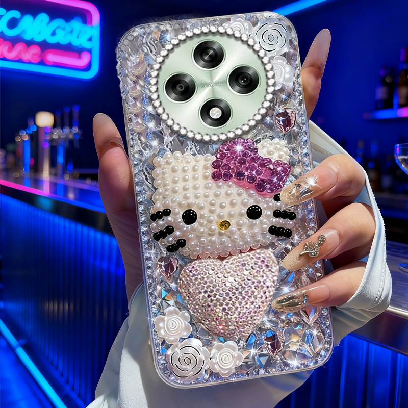 高端奢华镶钻手机壳，不掉钻，不发黄