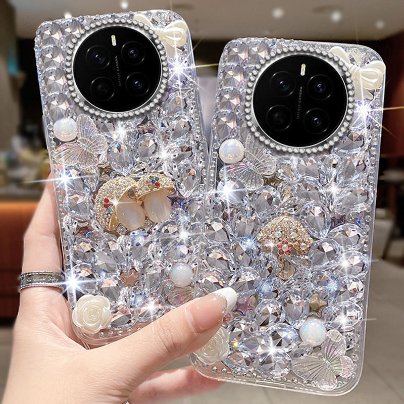 高端奢华镶钻手机壳，不掉钻，不发黄