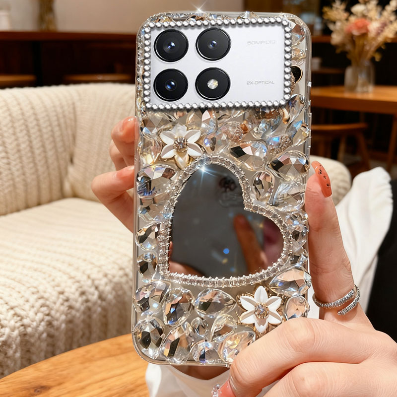 高端奢华镶钻手机壳，不掉钻，不发黄