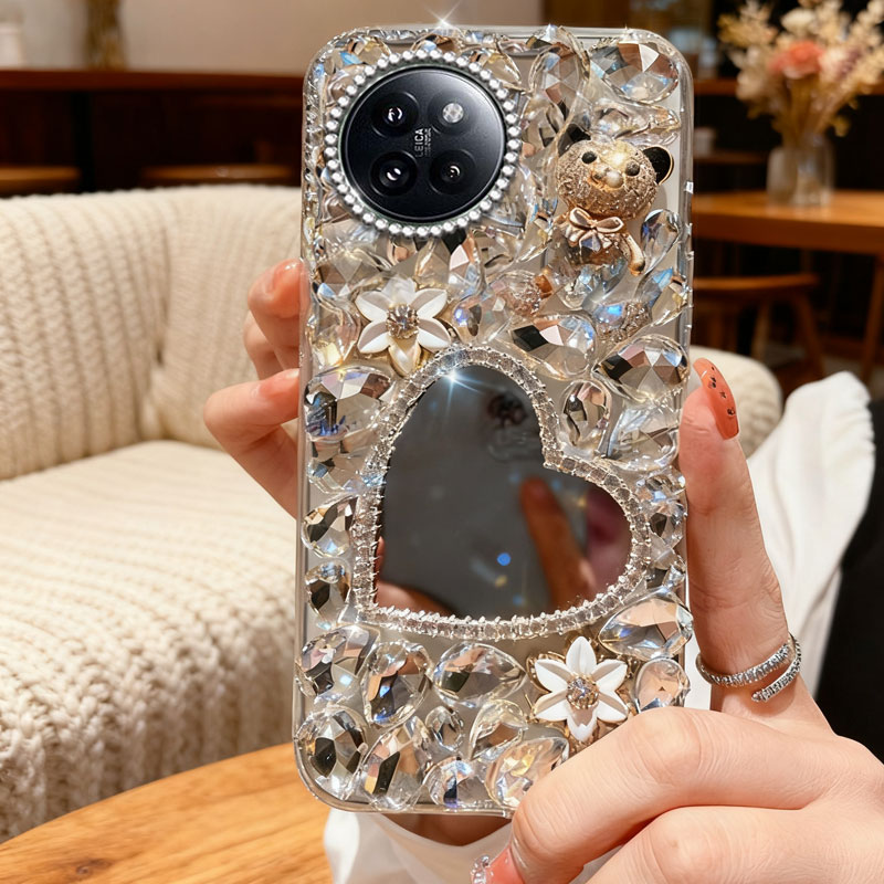 高端奢华镶钻手机壳，不掉钻，不发黄