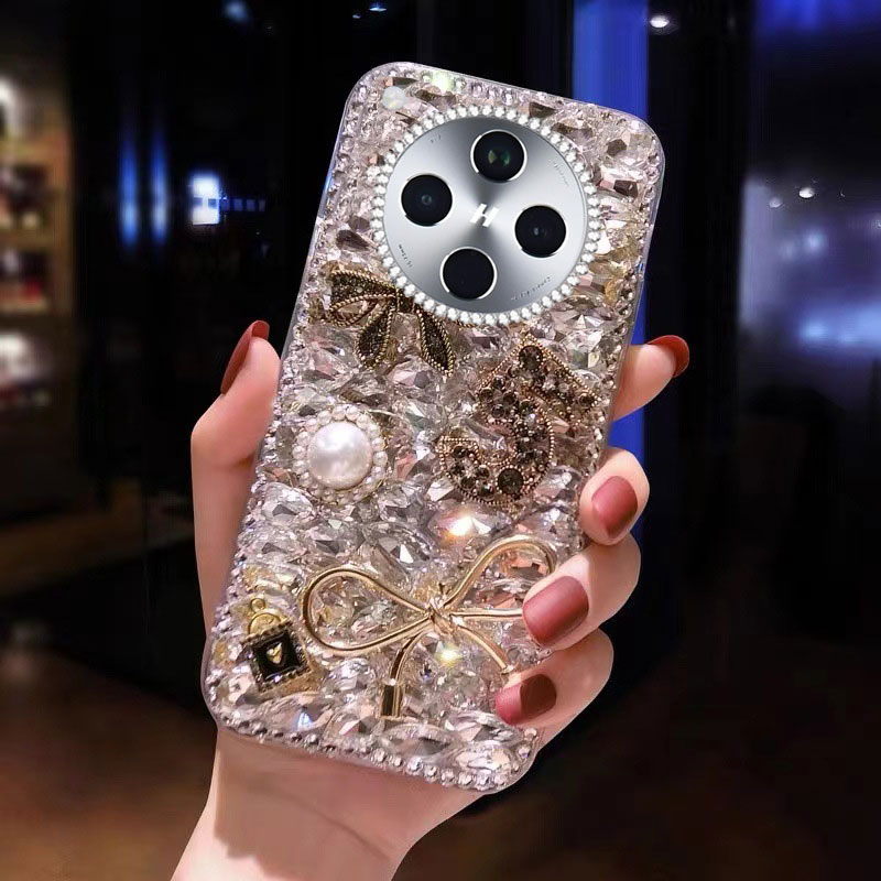 高端奢华镶钻手机壳，不掉钻，不发黄