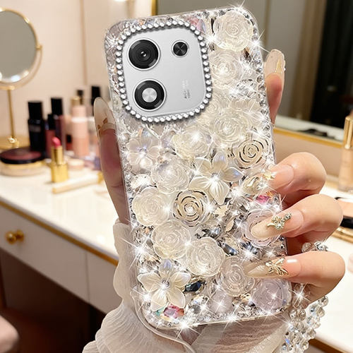 高端奢华镶钻手机壳，不掉钻，不发黄