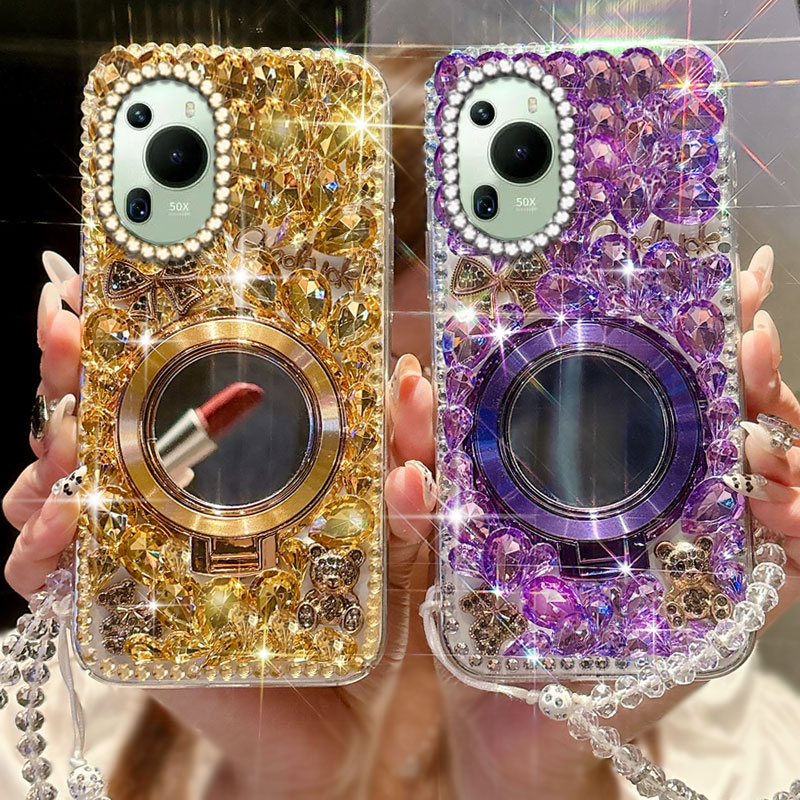 高端奢华镶钻手机壳，不掉钻，不发黄