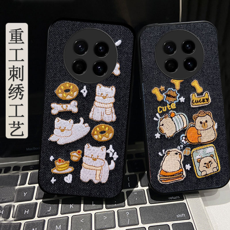 2026新款秋冬牛仔刺绣，不脱丝，不掉色