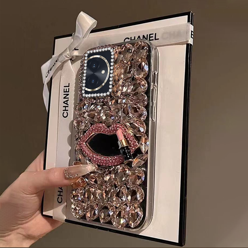高端奢华镶钻手机壳，不掉钻，不发黄
