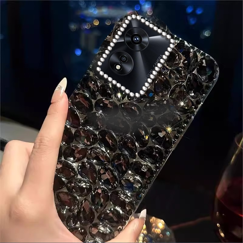 高端奢华镶钻手机壳，不掉钻，不发黄