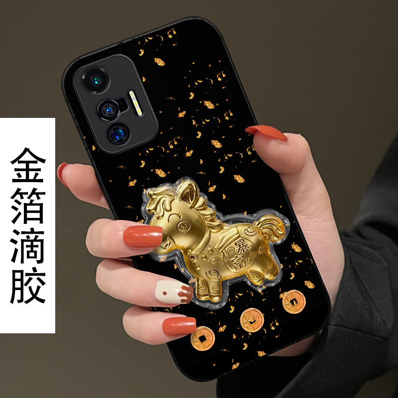 2026马年新款本命年,金箔滴胶,不掉色